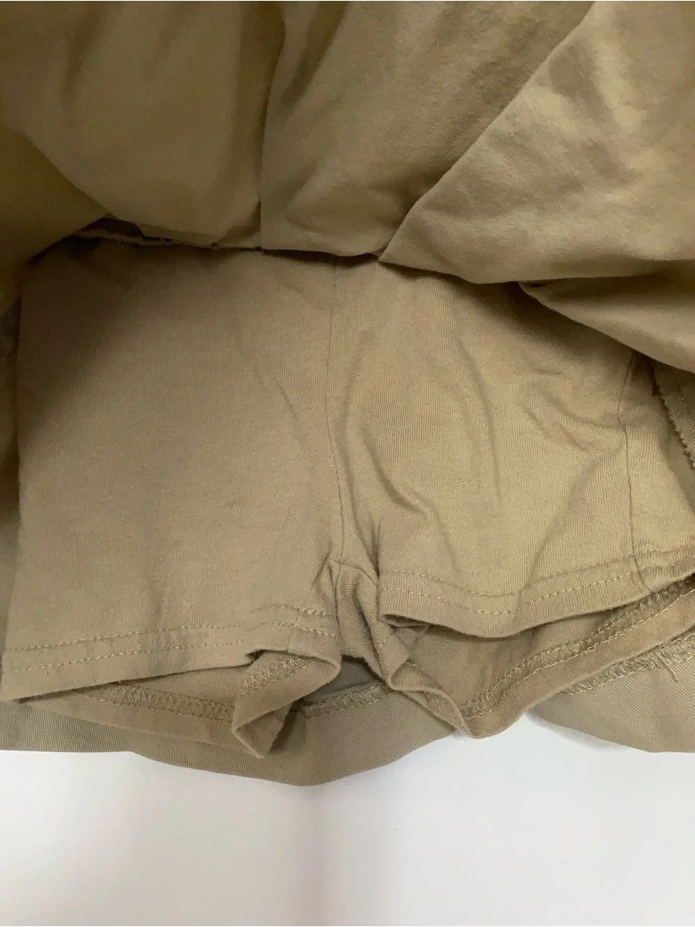 The Children's Place Khaki Pleated School Skirt With Bow